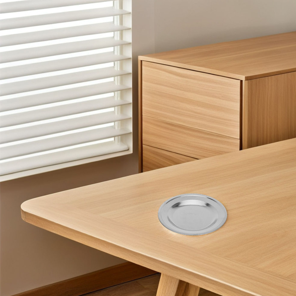 ステンレス製ティーバッグトレイ2個セット。丸型で、お茶を注ぐ - Drip Tray Saucer のレビューと価格