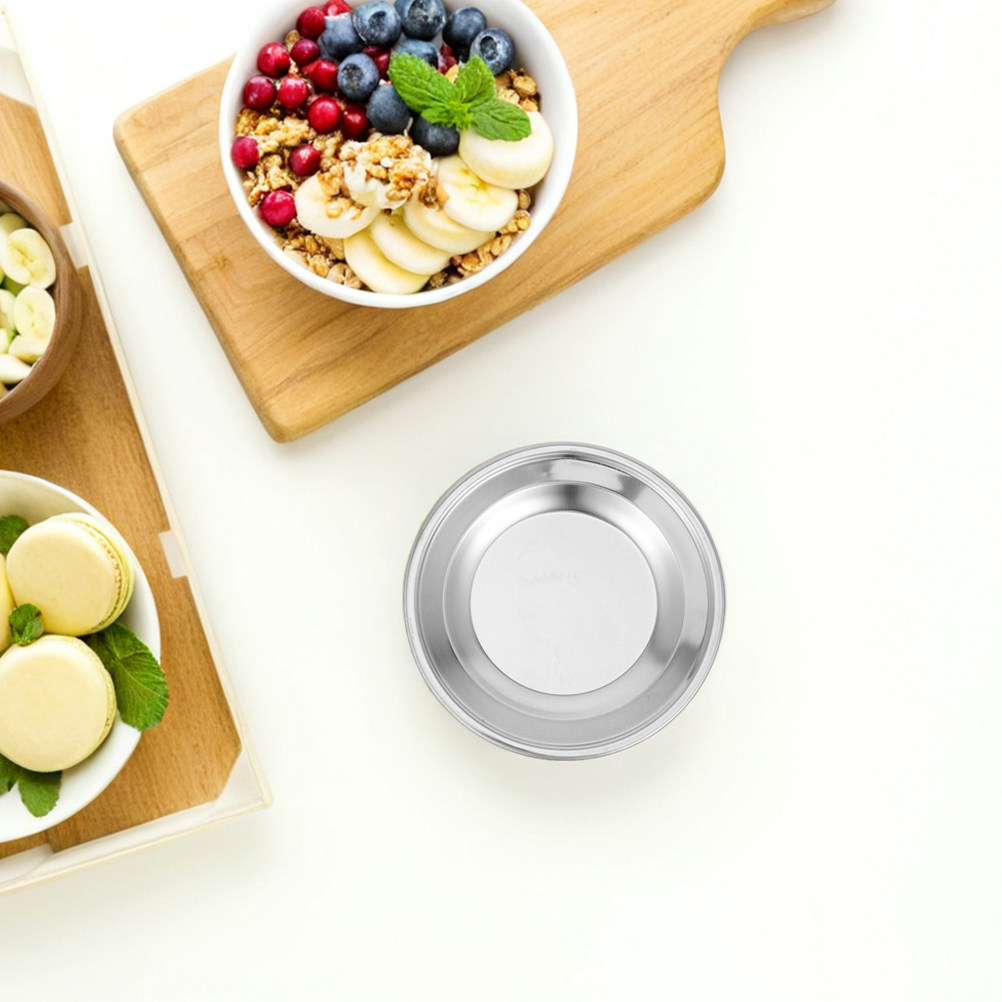 ステンレス製ティーバッグトレイ2個セット。丸型で、お茶を注ぐ - Drip Tray Saucer のレビューと価格
