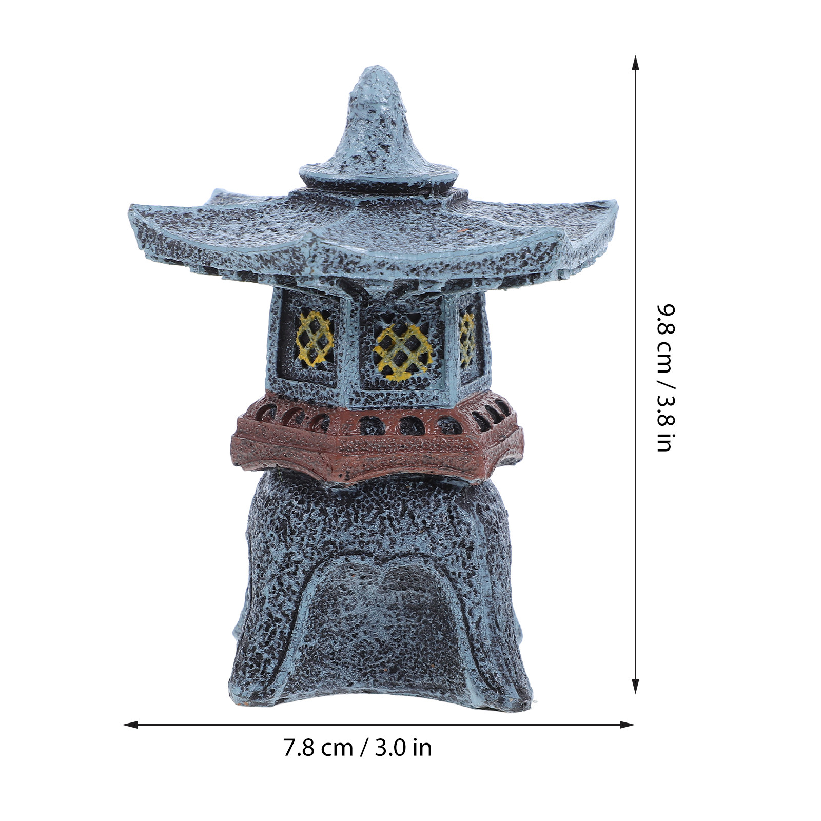 樹脂製の塔型提灯、庭の装飾品、レトロデザイン、日本の屋内・屋 - Bonsai Garden Landscape Design のレビューと価格